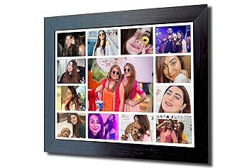 Photo Frame Personalized Medium and large Size Unique gift for All Special Event for wall Decoration and Gifts (13 Phots Collage 10X12 inch)