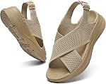 Womens Orthopedic Sandals Arch Support Ultra lightweight Plantar Fasciitis Shoes Summer Athletic Walking Sandals