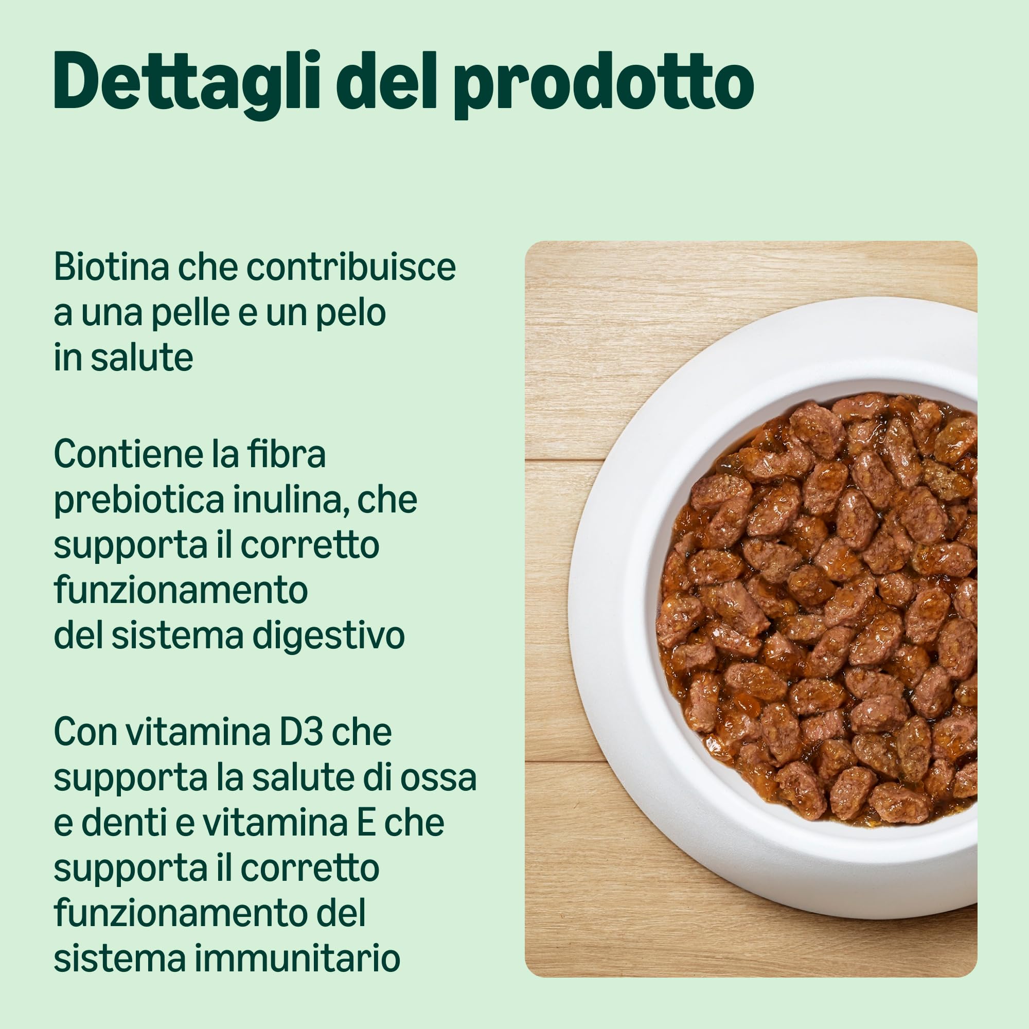 by Amazon Alimento completo senza cereali per gatti adulti, selezione mista in gelatina, 4,8 kg (48 confezioni da 100 g)