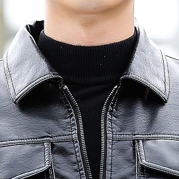 BELVET レザージャケット Vintage style Multi-Pocket Leather Jacket – BELVET
