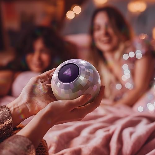 Miniatura 3 de Genuine Fred WONDERBALL The Mystic Mirroball, decisor de bolas de discoteca y adivinador, acabado iridiscente, embalaje listo para regalo,