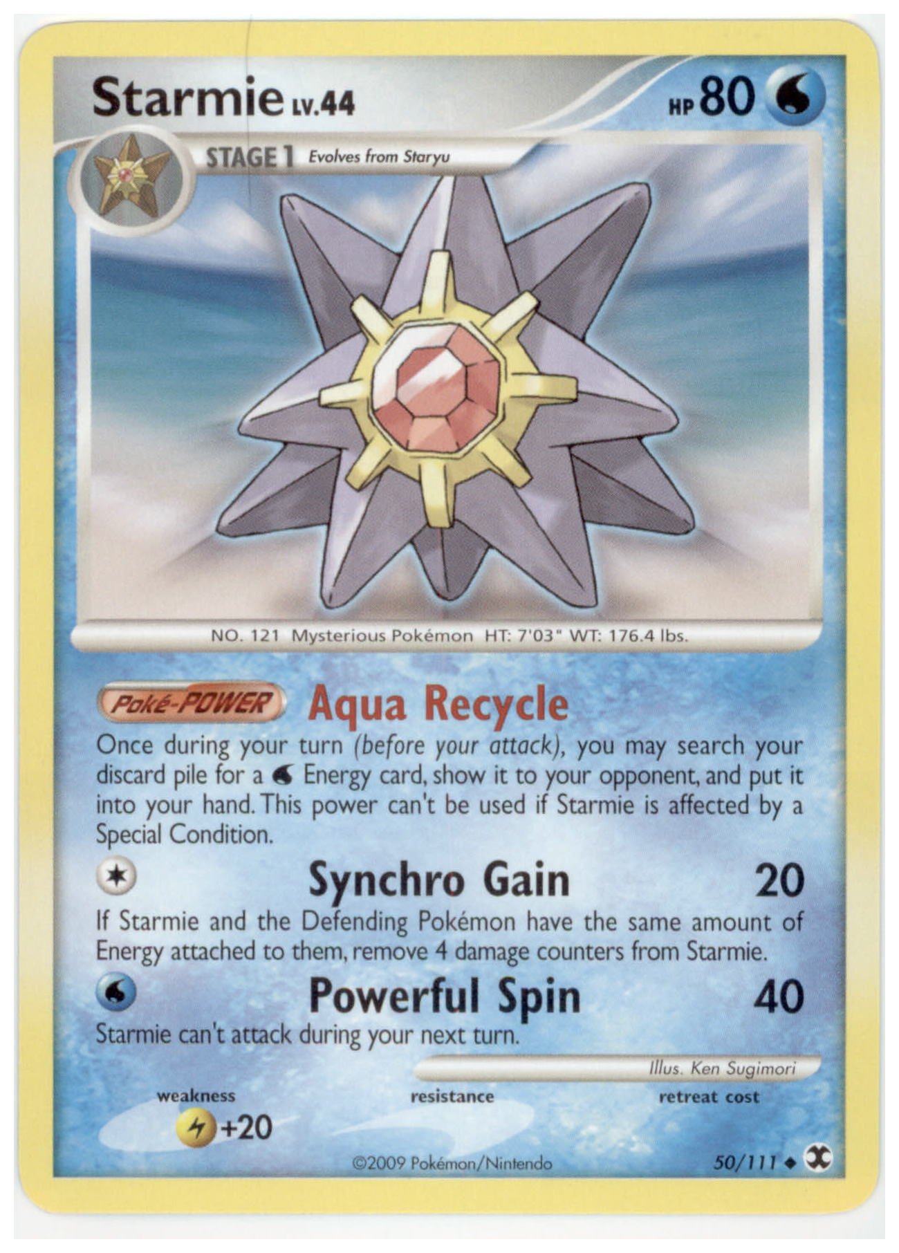 Amazon.com: Pokemon - Starmie (50) - Rising Rivals