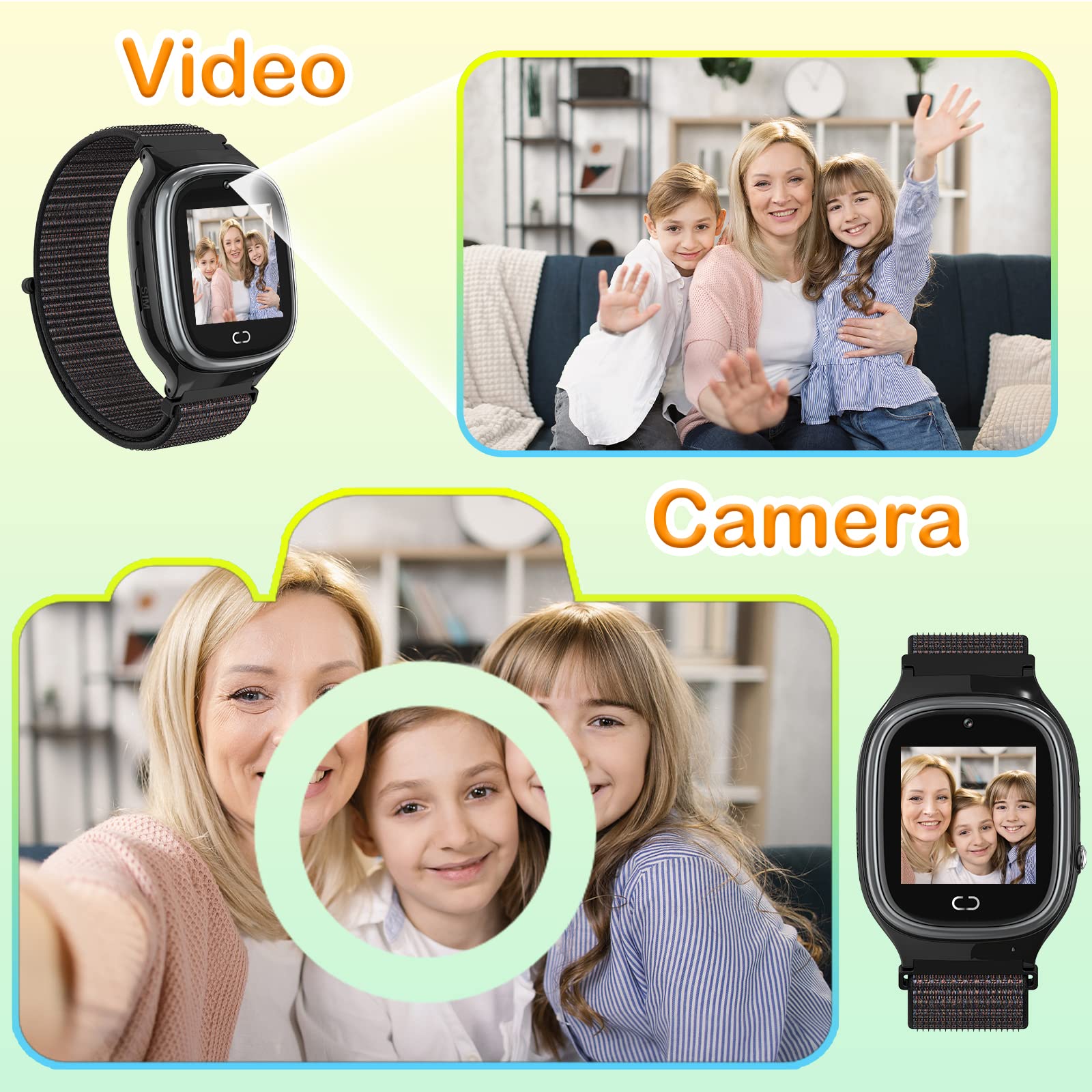 Smartphone Giocattolo Educativo PTHTECHUS Per Bambini – Doppia Fotocamera 8MP, Touch Screen 2,8″, 17 Giochi, Audiolibri, Batteria 4-5 Ore, Ricarica USB-C, 8GB