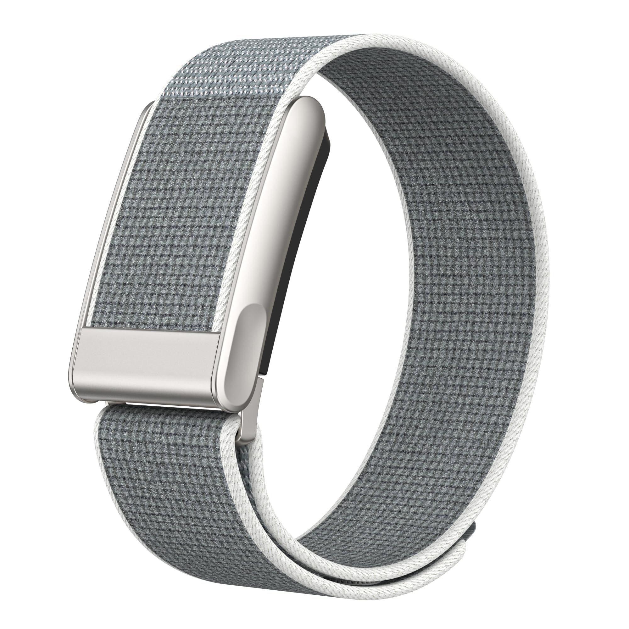 VeveXiao Nylon Loop Strap Compatible With Whoop 5.0 One/Peak & Whoop 5.0 Life/MG, Breathable Sports Strap Sweat Absorption Band with Metal Frame Connector for Men Women (Seashell, Whoop 5.0 One/Peak)