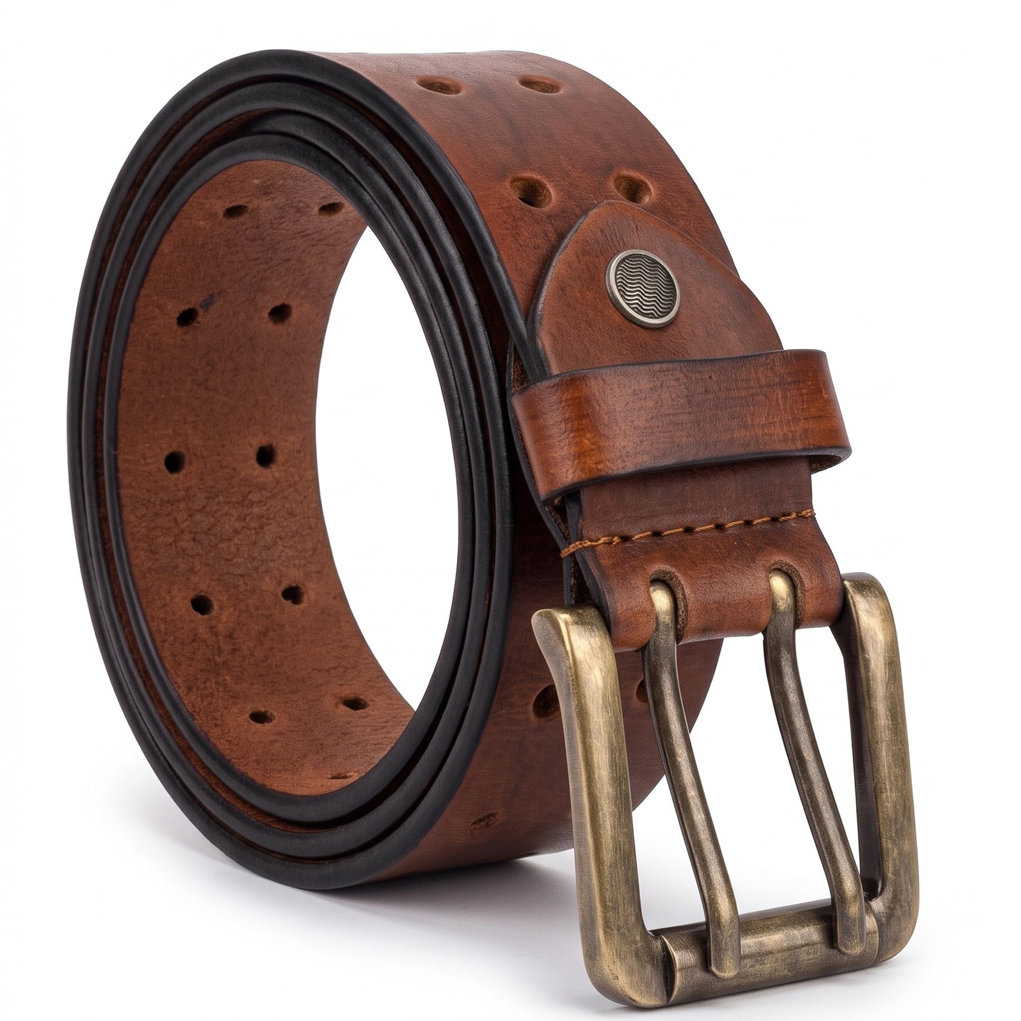 Men’s Genuine Leather Belt - Free Size (26–44"), 40&35mm Width, Premium Formal & Casual Belt (Multiple Colors)-image-36