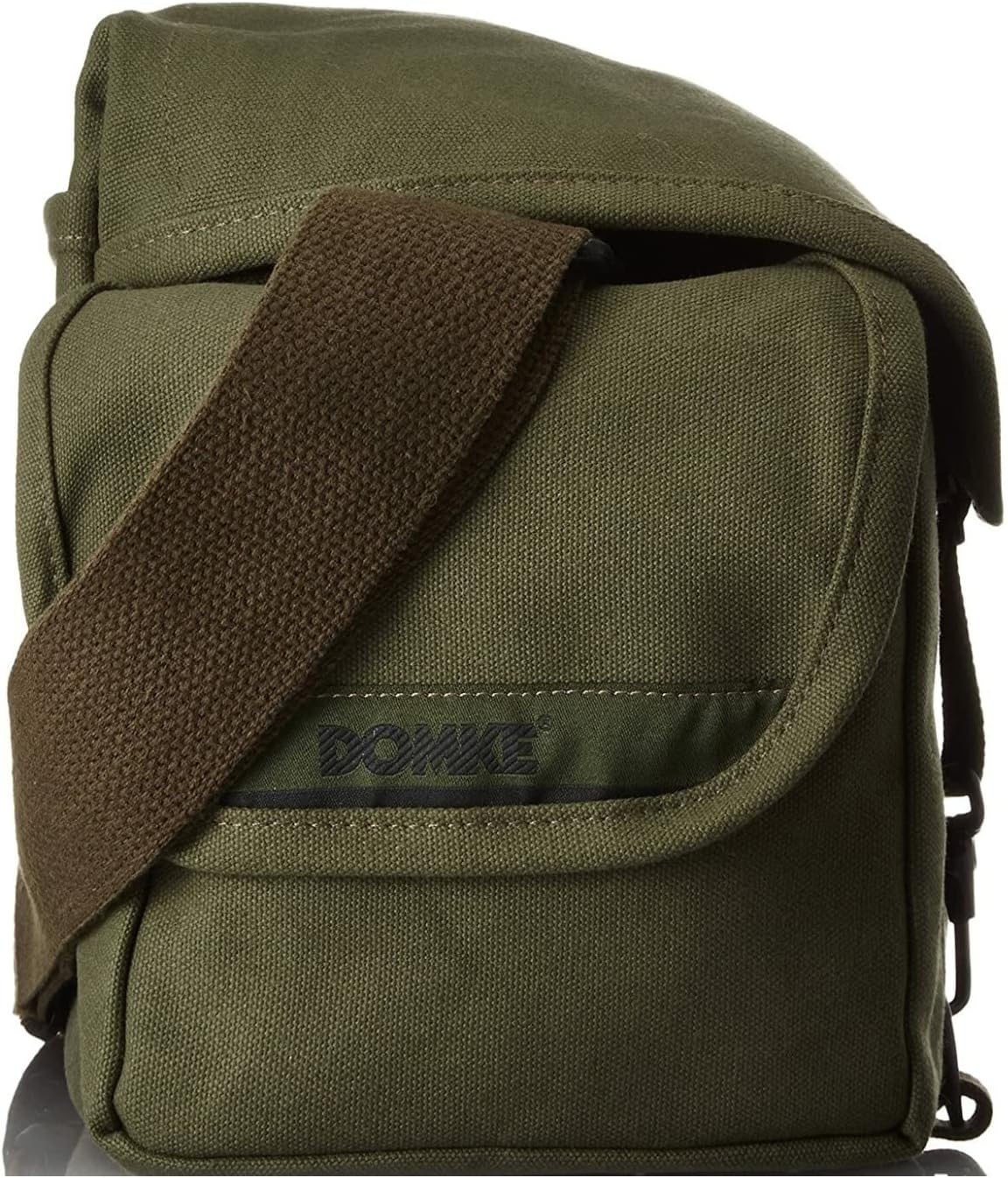 Domke F-2 original shoulder bag 700-02D (Olive) for Canon, Nikon, Sony, Leica, Fujifilm & Olympus DSLR or Mirrorless Cameras with Space for Multiple Lenses Up to 300mm and Accessories