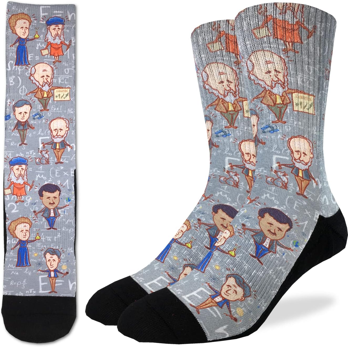 Good Luck Sock Men's Math & Science Socks, Adult - Image 3