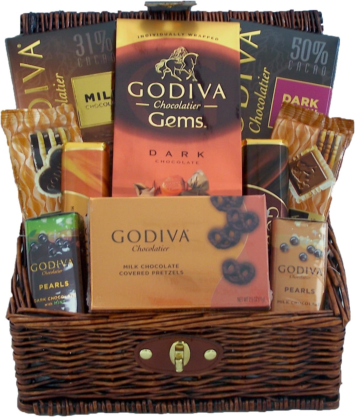 Godiva Chocolates Lovers Gourmet Holiday Gift Basket