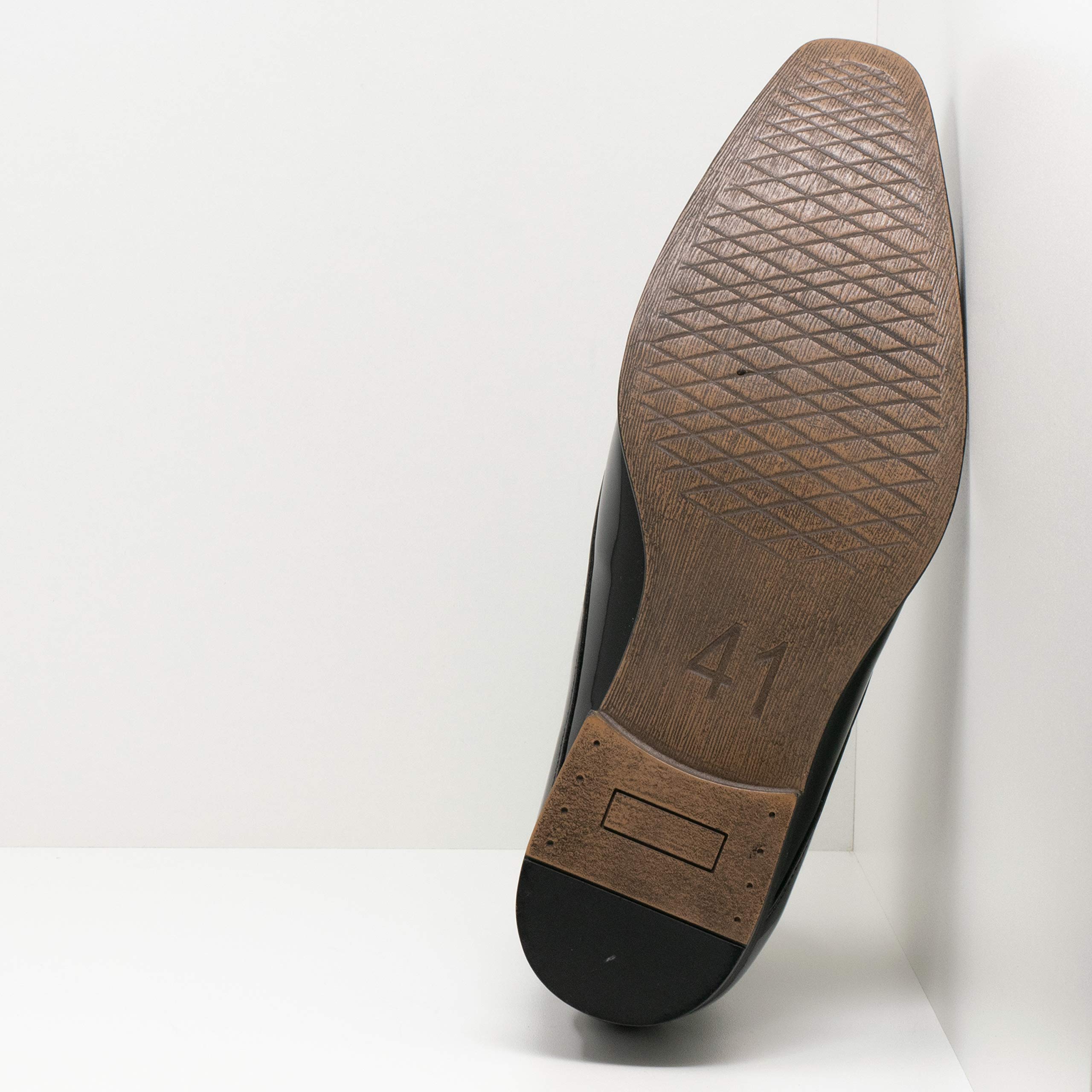 Smokies Hommes Chaussure de Mariage Oliver synthétiques Chaussure de Smoking laquée avec Doublure en Cuir (EU,)