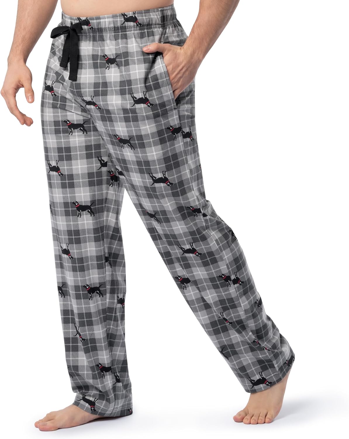 IZOD mens Flannel Fleece Sleep Pant - Image 6
