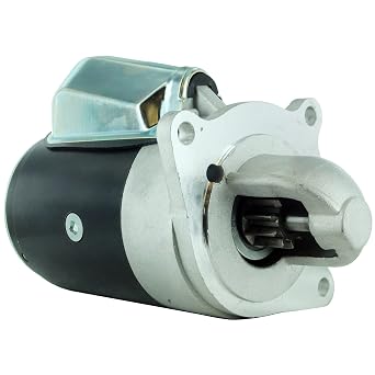 Starter Compatible with New Holland Tractor 2000, 3000, 4000, 5000 3cyl C5NF-11001-B, C7NF-11001-B, D0NF-11001-A, D1NN-11001-A, D7NN-11001-A