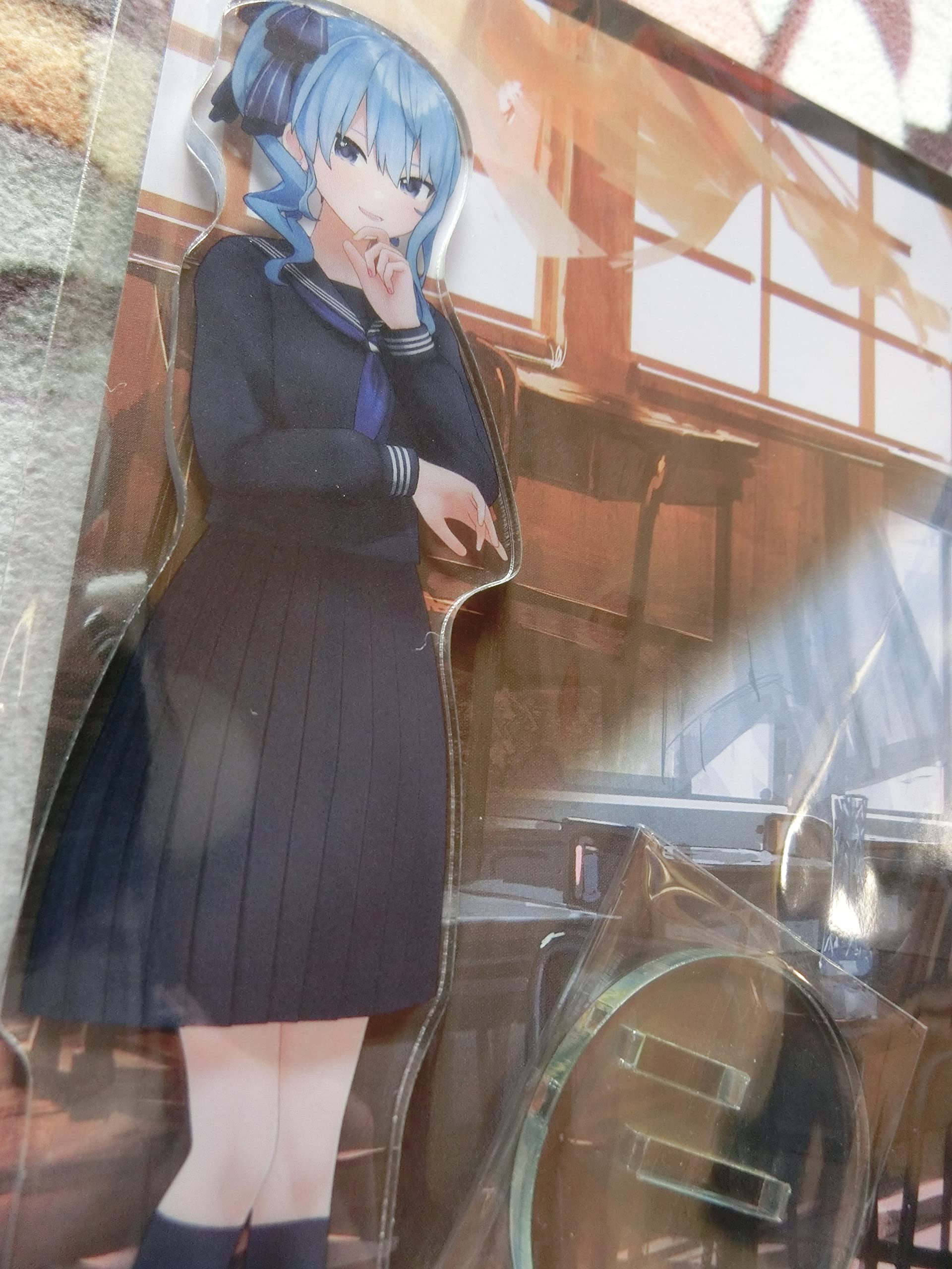 Amazon.co.jp: ホロライブ ERROR 青上高校 アクリルスタンド 星街すい