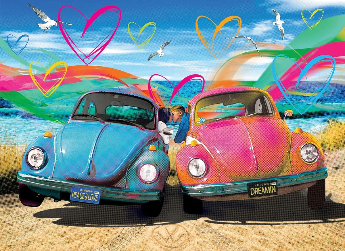 EuroGraphics VW Beetle Love 1000-Piece Puzzle