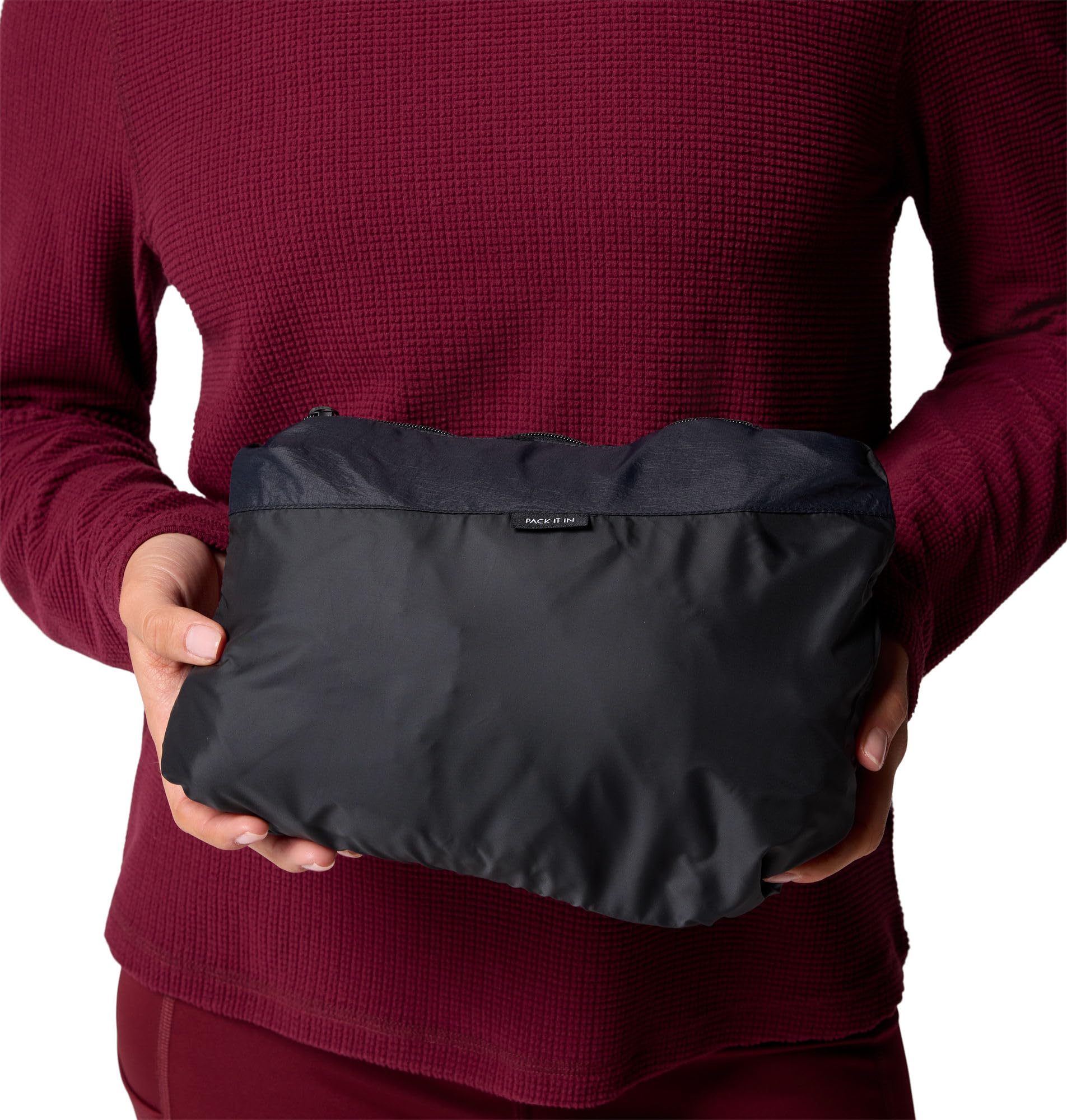Columbia Damska kamizelka pikowana Sienna Hill polar, czarna, XL