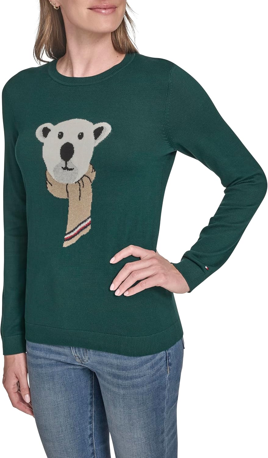 Tommy Hilfiger Womens Pullover Crewneck Everyday Sweater - Image 5