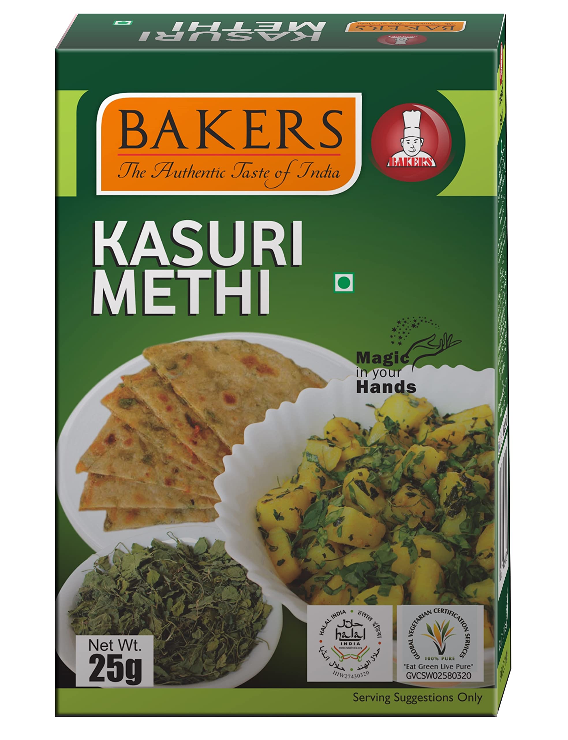 Bakers Kasuri Methi 25gm (B09N6V7HZQ) Amazon Price History, Amazon Price Tracker