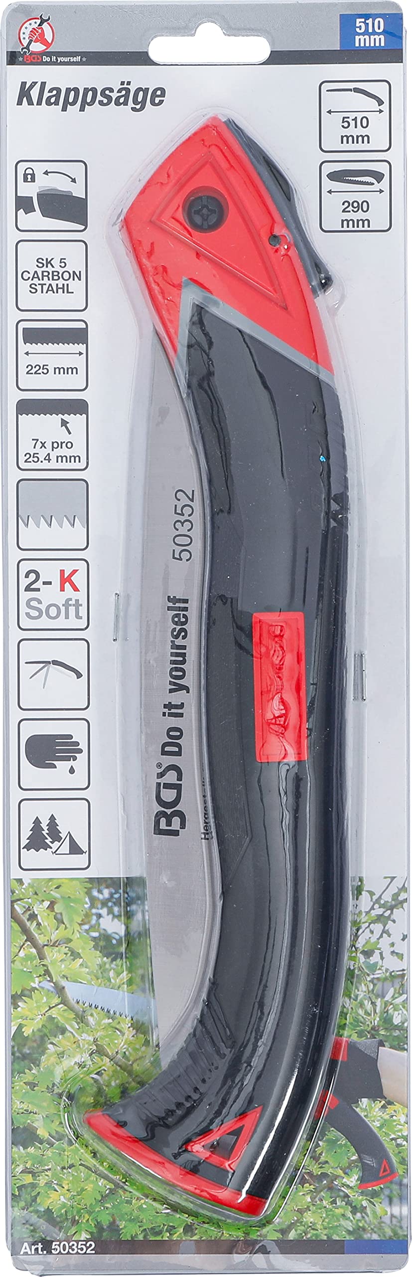BGS Diy 50352 | Sega pieghevole | 514 mm