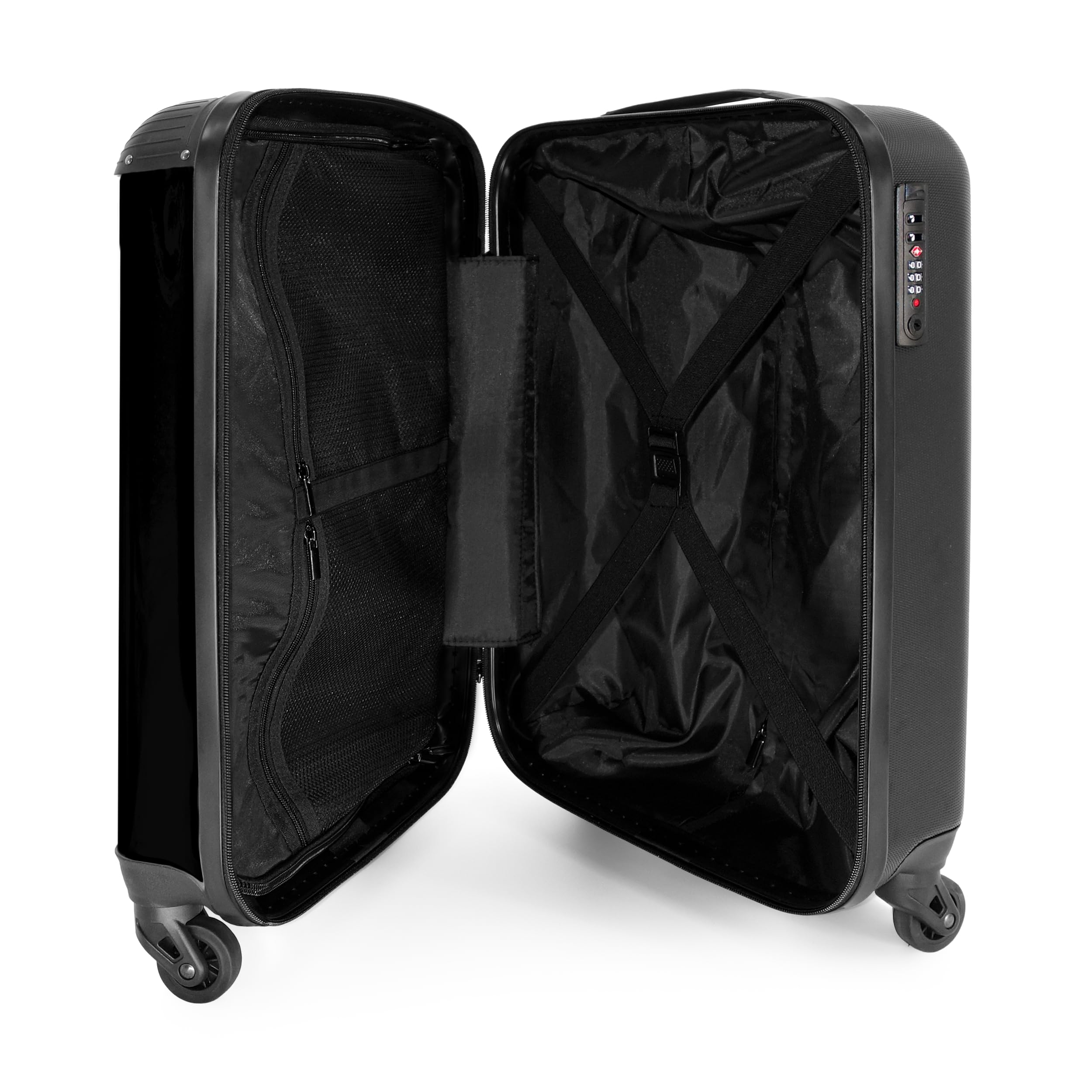 NoBoringSuitcases© Valigia Bagaglio a mano Trolley piccola