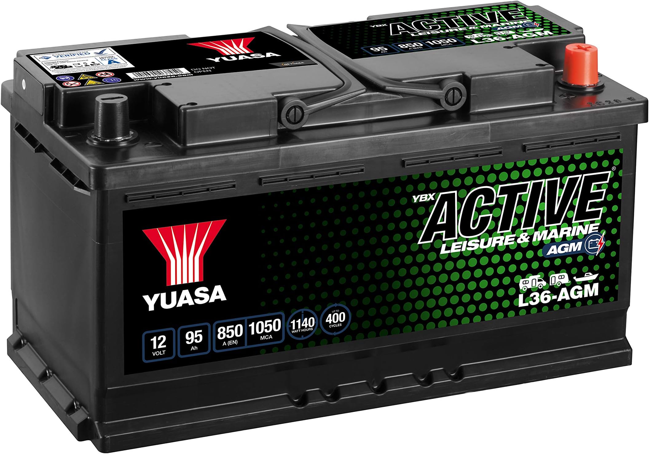 YuasaL36-AGM Leisure Battery