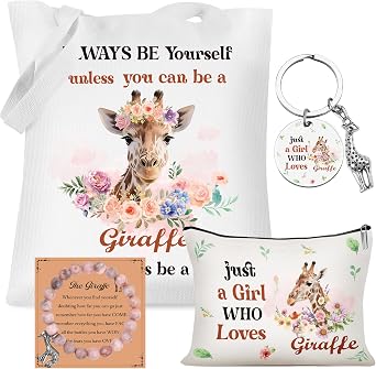 CRASHOT Gift Set with Canvas Tote Bag, Birthday Present for Daughter Sister Women