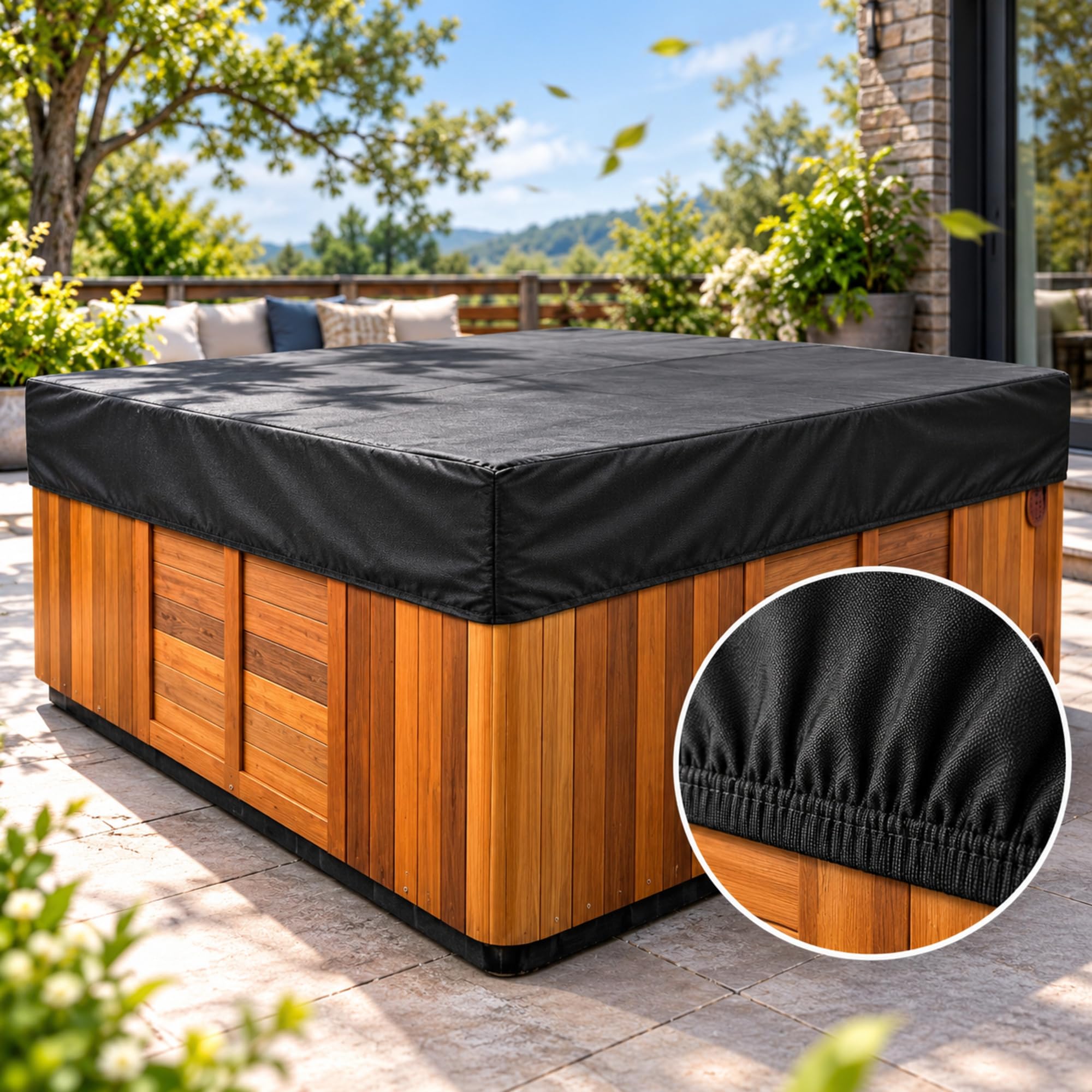 Cubierta Cuadrada SPA para Nordic Hot Tubs Crown 2015-2026