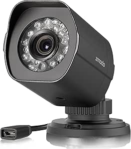 Zmodo 720p 3rd Generation sPoE Camera with Female Micro USB Connection asin的图片