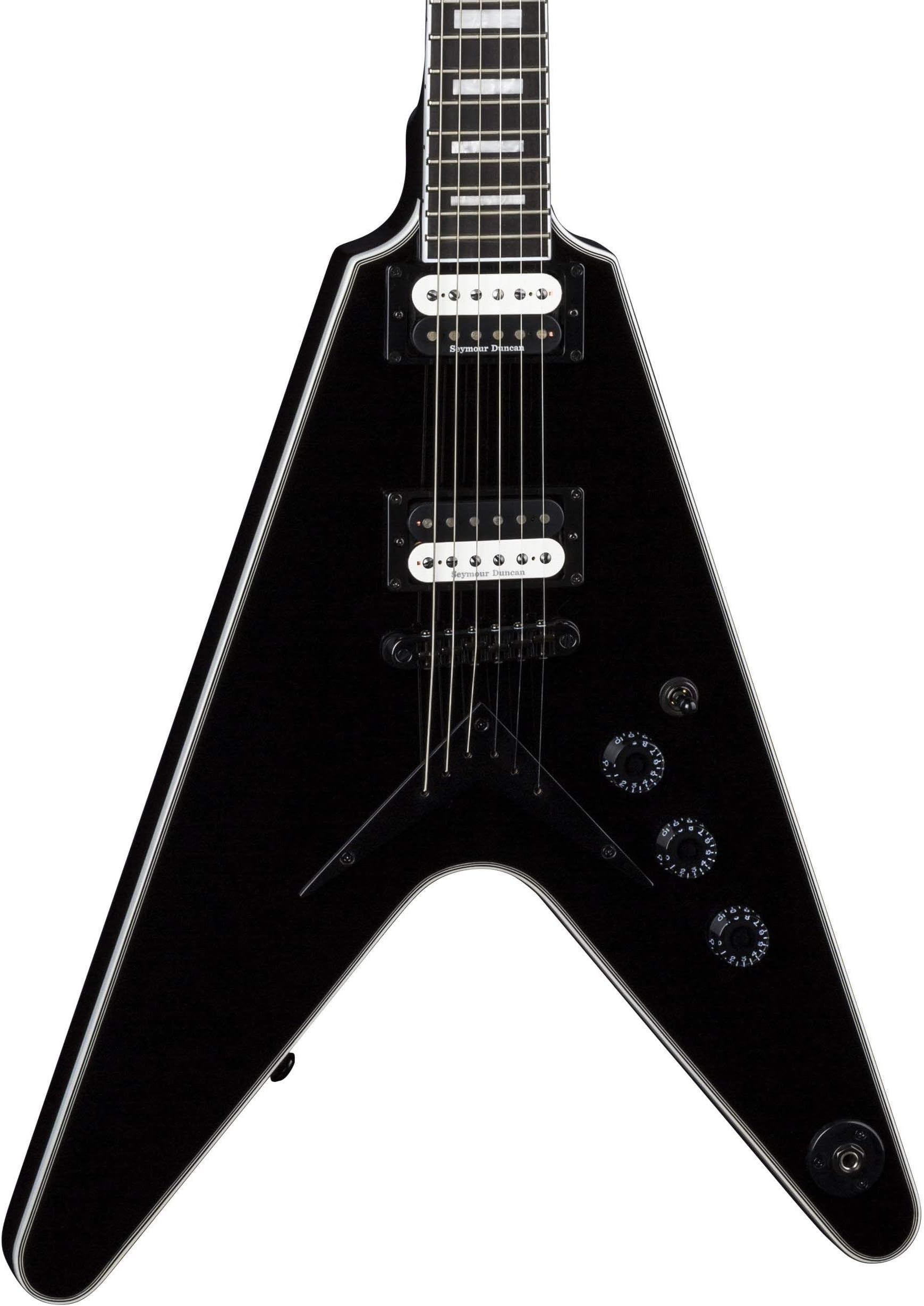 Dean V Select Electric Guitar, Classic Black