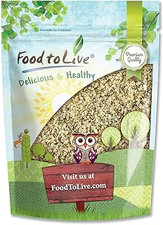 Food to Live Canadian Hemp Seeds, 1 Pound – Raw Hearts, Hulled, Shelled, Kosher, Bulk, Vegan Superfood, Keto and Paleo Friendly, Rich in Protein, Omegas 3 & 6, and Manganese, Great for Yogurts