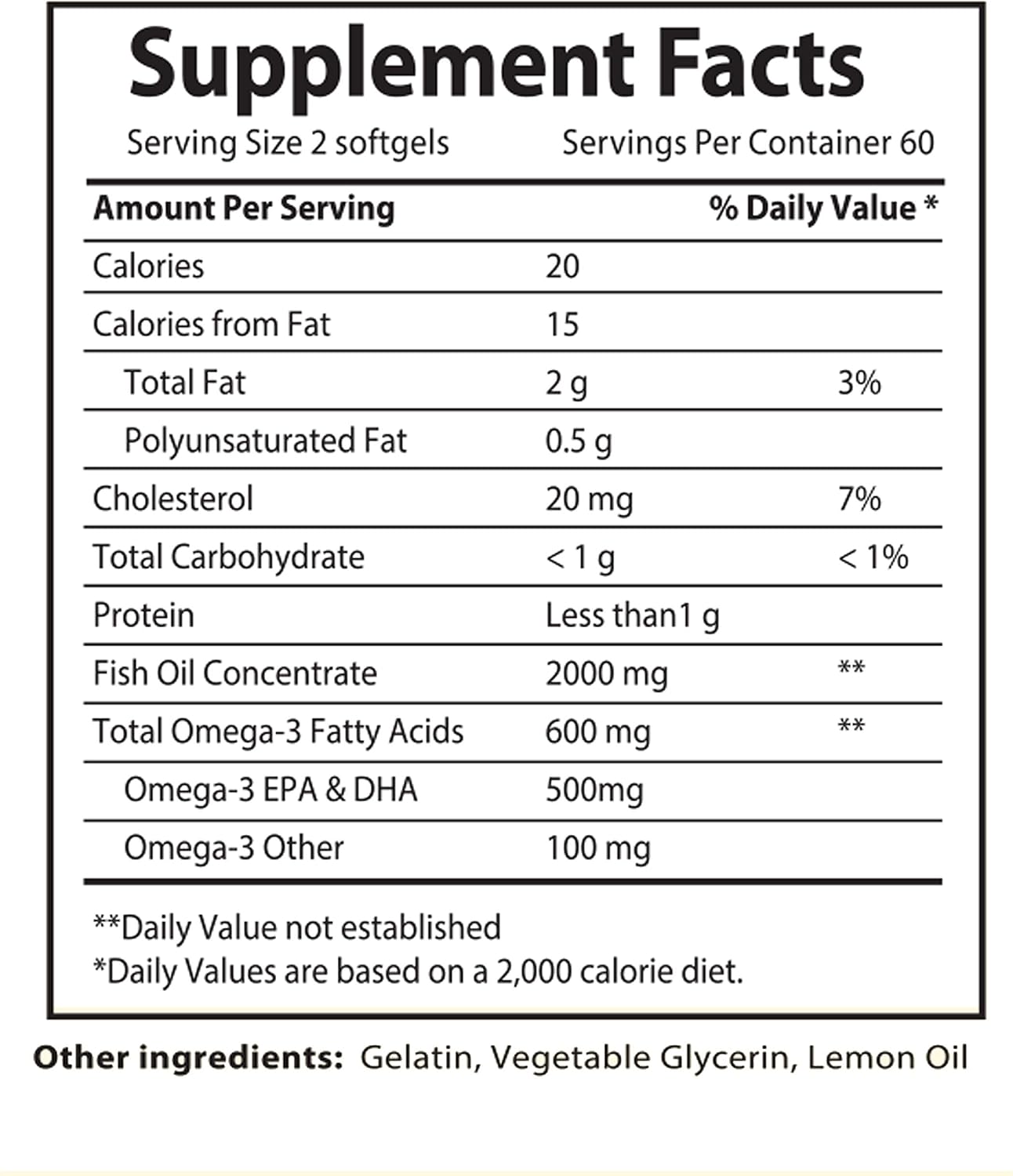 Omega 3 Fish Oil Extra Strength, Burpless - 2600mg Combination of The Best and Original NSF-Certified Pharmaceutical Grade Pills - Joint Support, Immune, Heart Health, Brain, Eyes, Skin (120 Count)