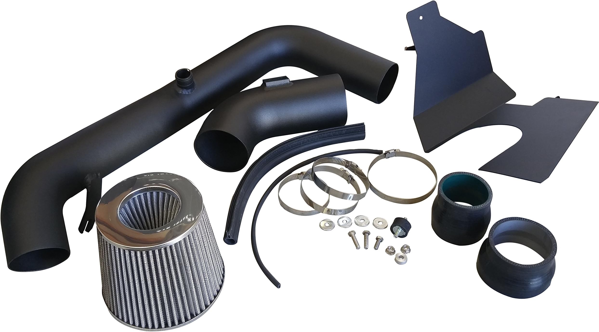 AF Dynamic Black Air Filter Intake Systems with Heat Shield 2013-2014 Compatible With Focus ST 2.0 2.0L Turbo