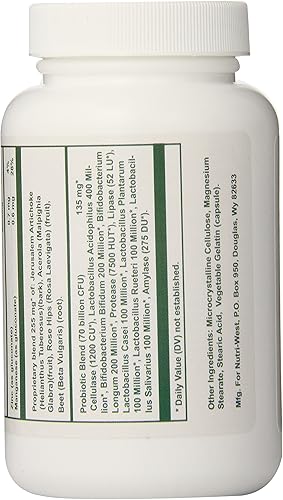 Miniatura 3 de nutri-west Total Probiotics 120 cápsulas, 2.4 onzas