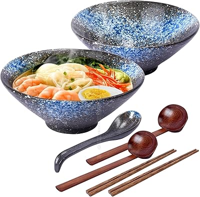 BBWELL Set Ciotole Ramen Ceramica (7 pz)