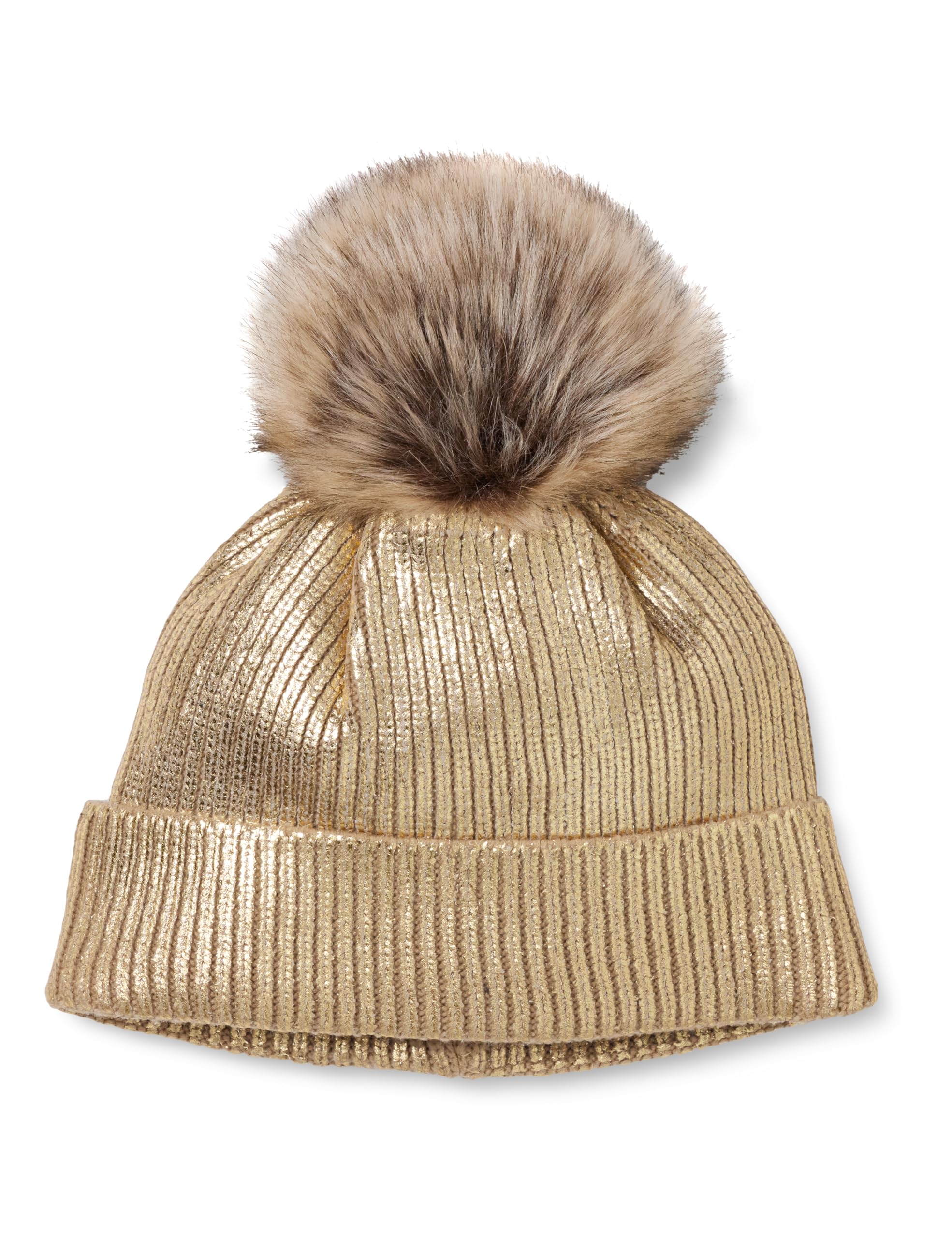The Drop Women's Holly Faux Fur Pom Pom Beanie