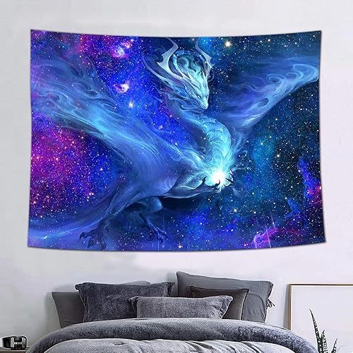 FEASRT GTLSAY1453 - Tapiz de dragón de fantasía, decoración de pared para dormitorio, sala de estar, apartamento, dormitorio, tapices colgantes de