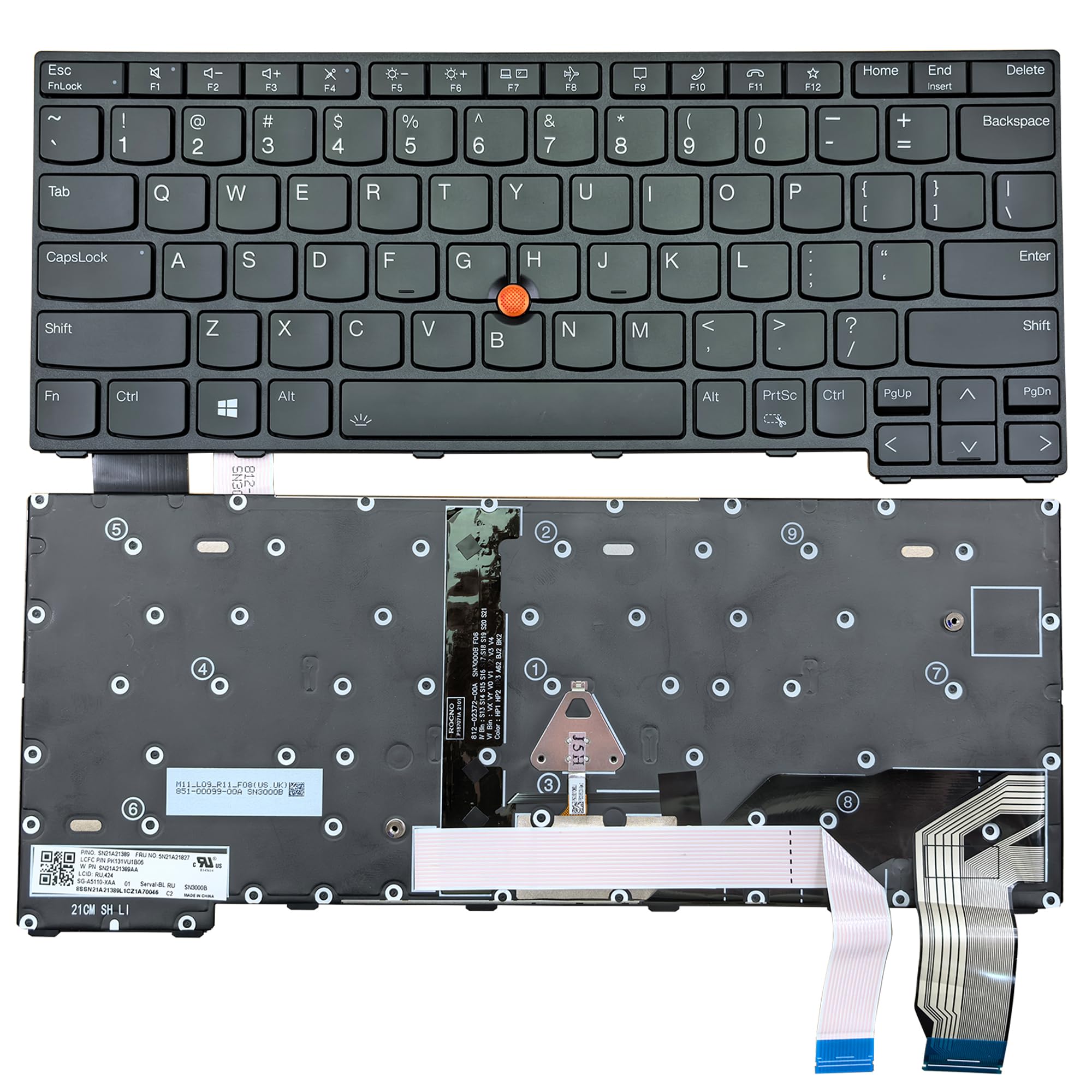 タッチスクリーン ノートPC バックライトキーボード Amazon | SABLUTE 大型プリントバックライトキーボード 有線USB