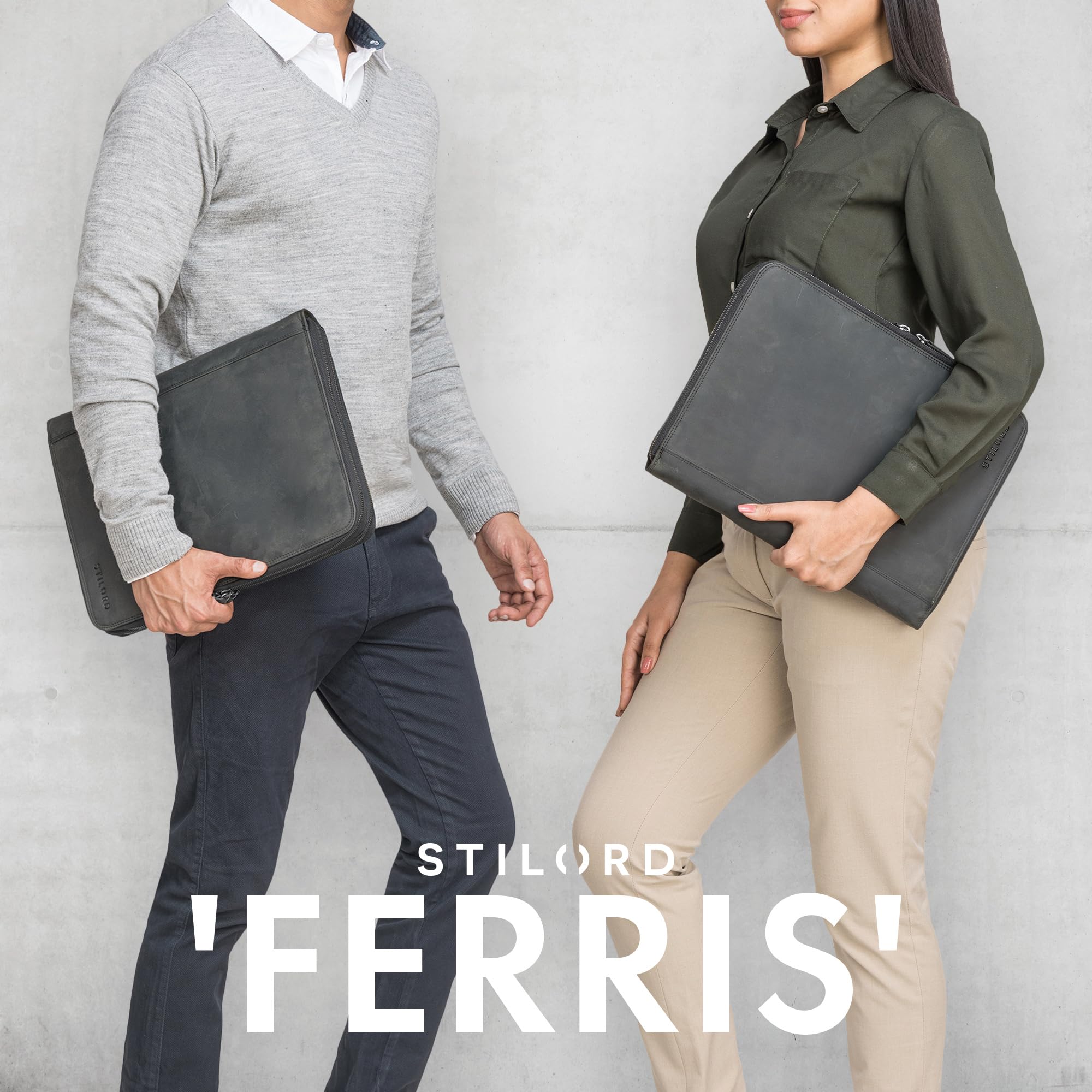 Stilord Ferris A4 Notebook Case - Dettaglio