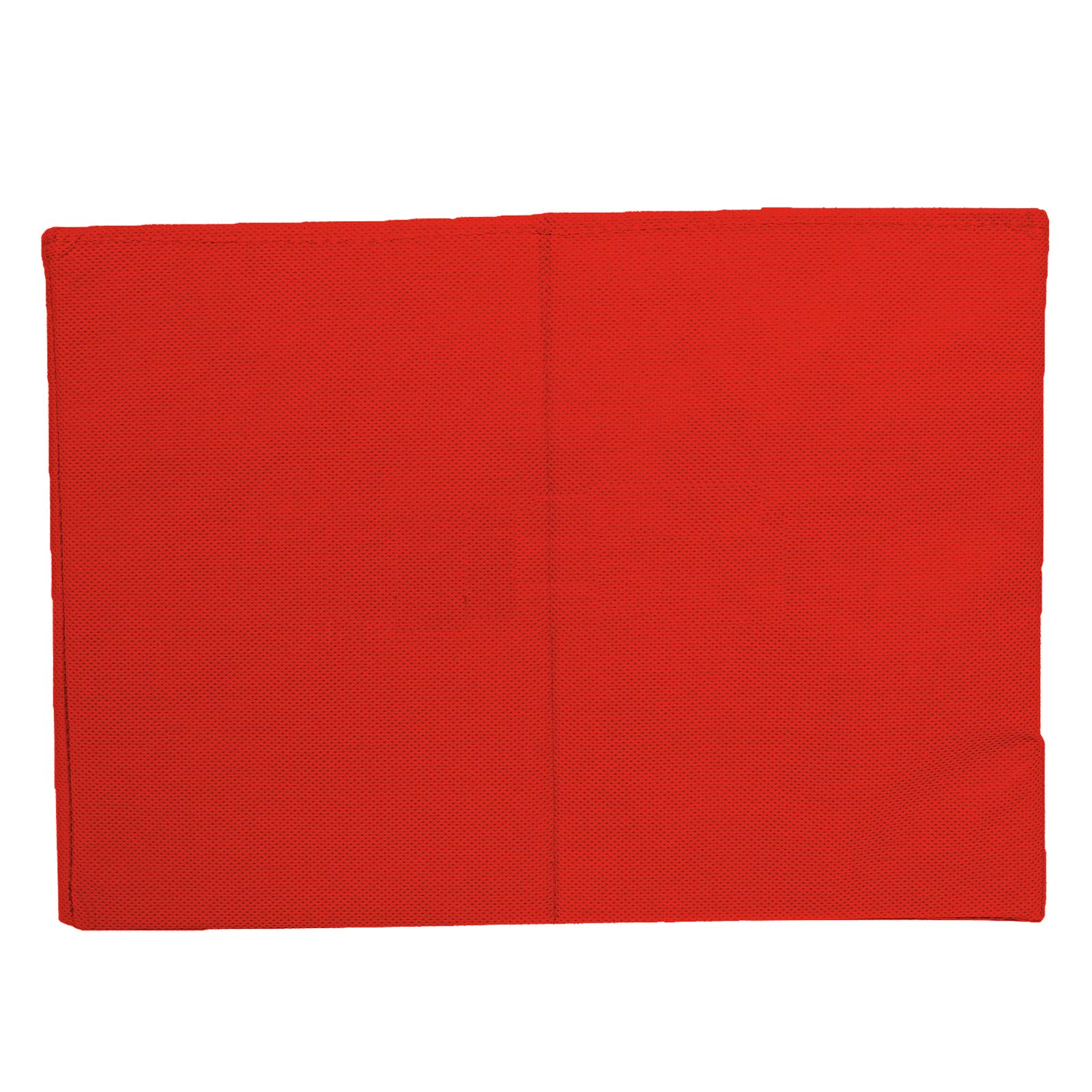 Kuber Industries Conjunto organizador de armario apilador de camisas no tejidas de 6 piezas, rojo-CTLTC31854