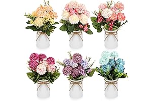 6 Sets Centerpiece Flowers for Table Decor