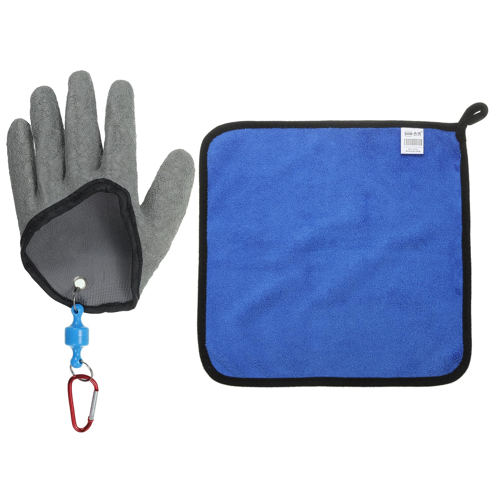 PATIKIL Fishing Gloves with Magnet Release