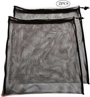 Mesh Equipment Bag Drawstring Storage Ditty Shoe Tennis Ball Bags Stuff Sack for Travel & Outdoor Activity CA