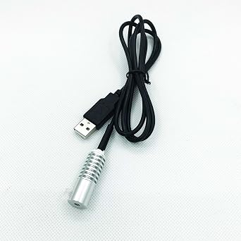 Side Glow Fiber Optic USB Light Source Illuminator Fiber lamp Light Source Guide Fiber LED Light Source 6V Fiber Small Light Source(Green, 3mm)