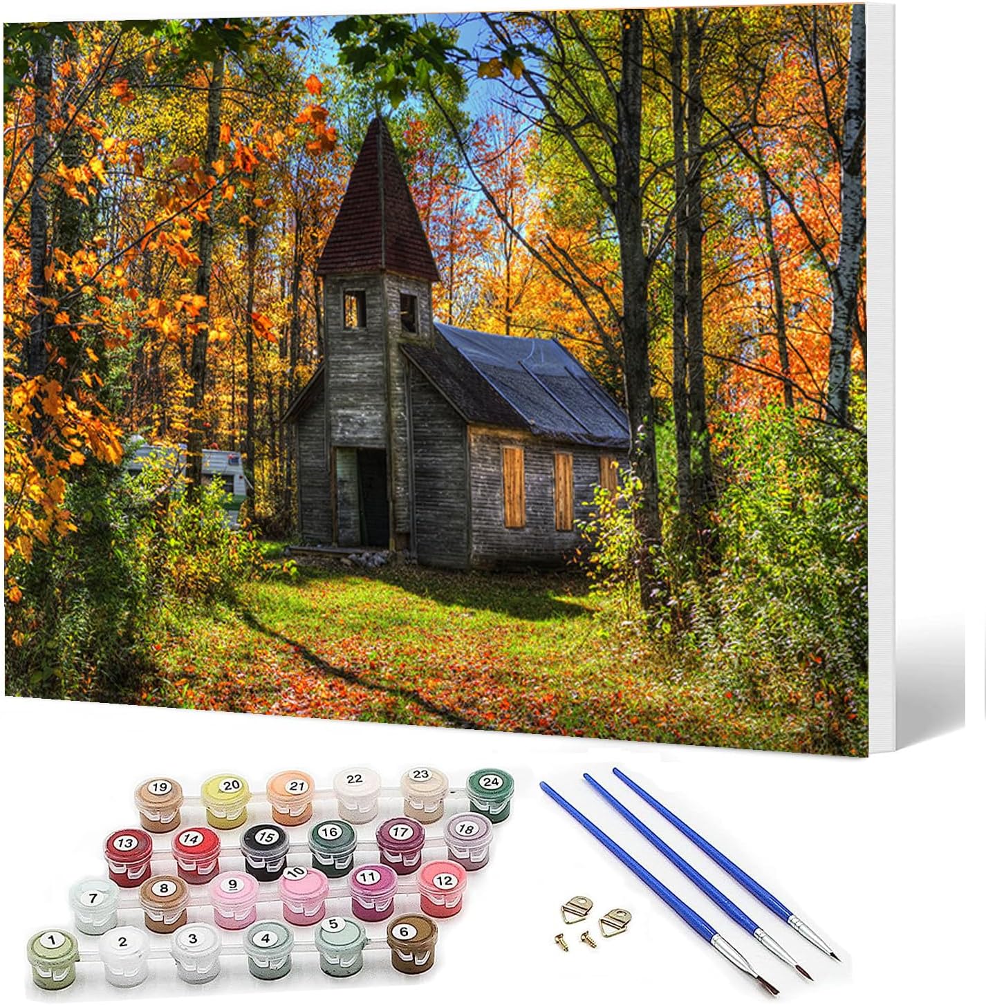 Native America Paint by Numbers Kits 16x20 inch The Rocky