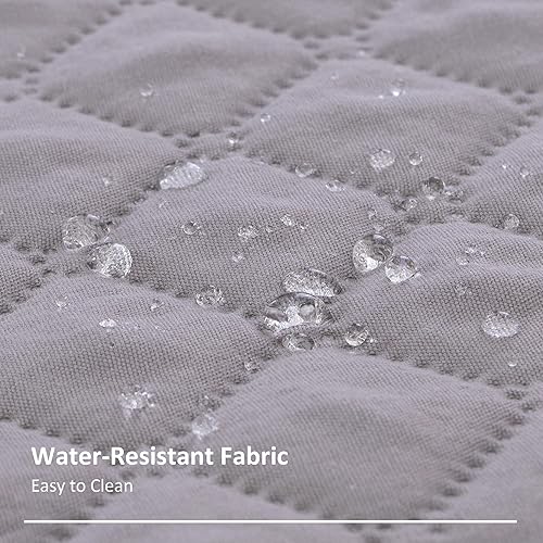 Miniatura 4 de Organizador de sillón para sofá, soporte de control remoto, antideslizante, impermeable, organizador de reposabrazos con 4 bolsillos, para sofá,