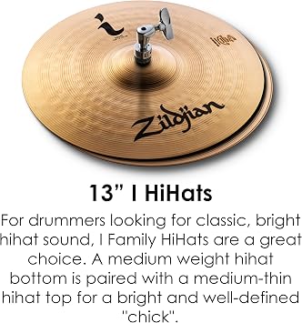 Zildjian ILHESSP I Essentials Plus Cymbal Pack