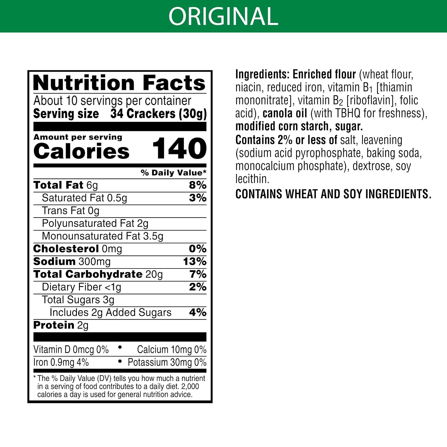 Club Crackers, Mini Snack Crackers, Lunch Snacks, Original, 11oz Box (1 Box)