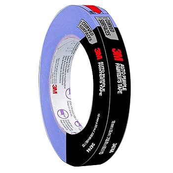 Amazon.com: 3M Auto Curved Surfaces Masking Tape, 0.7-inch x
