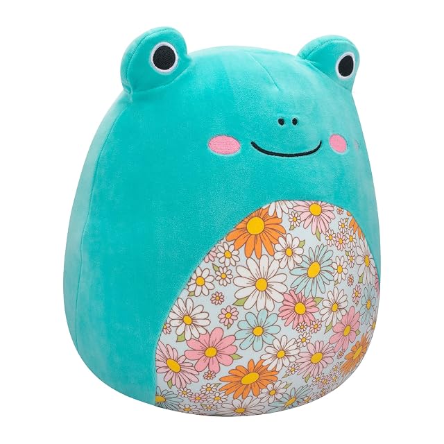 Foto 3 de 8 de Squishmallows Originales de 19 cm Robert la Rana acuática