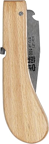 Miniatura 5 de KAKURI Sierra de podar plegable de 4 pulgadas para jardín campamento bushcraft sierra japonesa de afeitar afilada hoja de acero japonés mini sierra