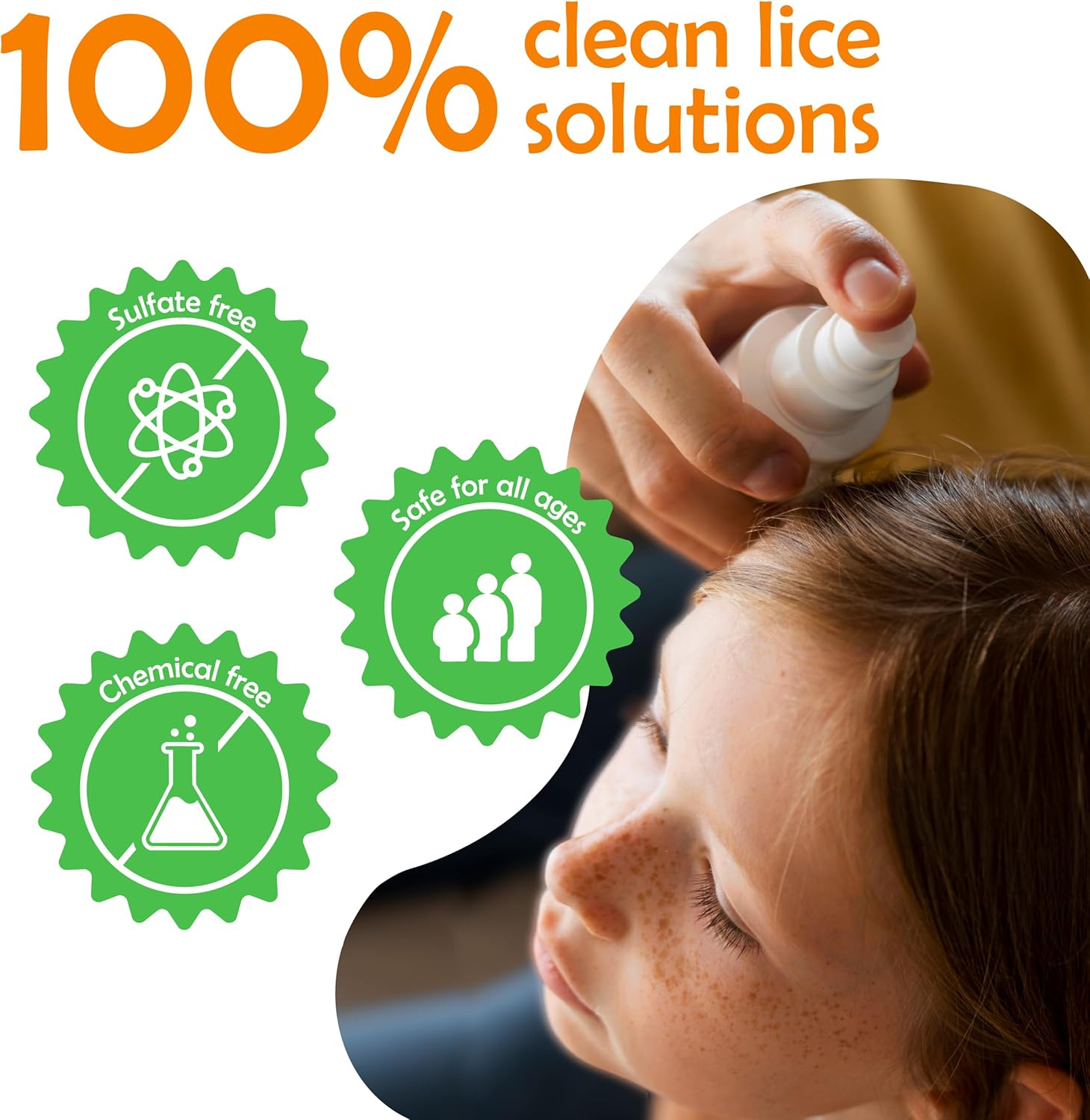 Nit Free Head Lice and Nit Eliminating Mousse and Glue Dissolver 128oz (1-Gallon)