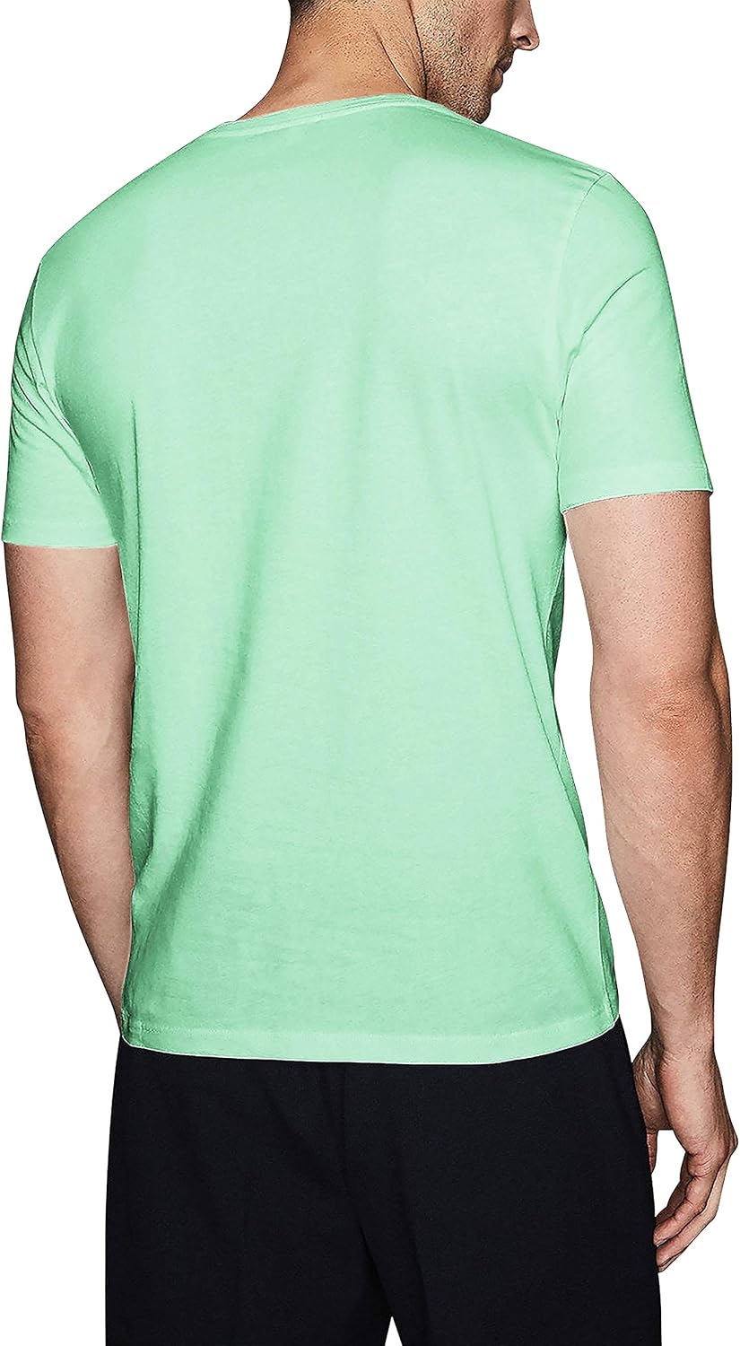 Hat and Beyond Mens Active V Neck T-Shirts Gym Workout Dance Slim Fit Shirts